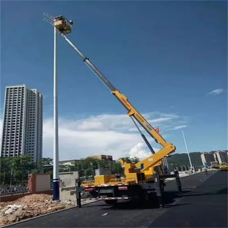 衢州柯城维修路灯的曲臂升降车出租