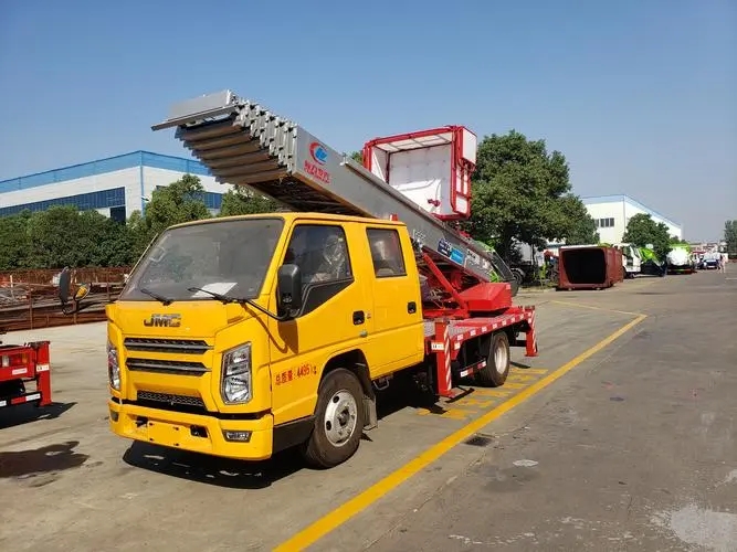 衢州柯城附近云梯车出租 砂石搬运